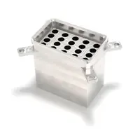 Beispiel eines präzise gefrästen Metall- oder Kunststoffteils aus unserem Fertigungsportfolio